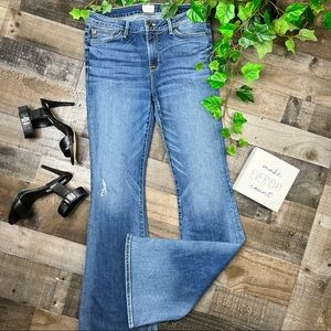 HUDSON JEANS Mia 5 Pocket Midrise Flare Jeans 28